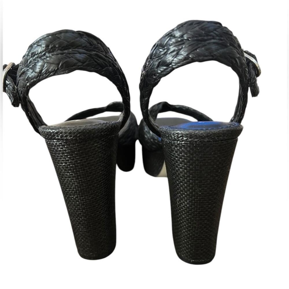 NWOT Marc Fisher Chesse Platform Black Sandal – Sz 9 - Picture 7 of 9